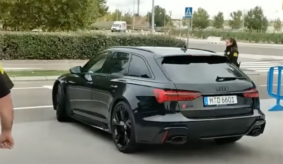 Audi RS6 Давида Алабы