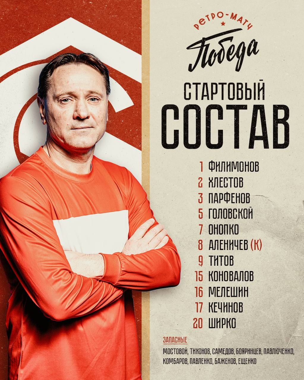 Состав «Спартака»