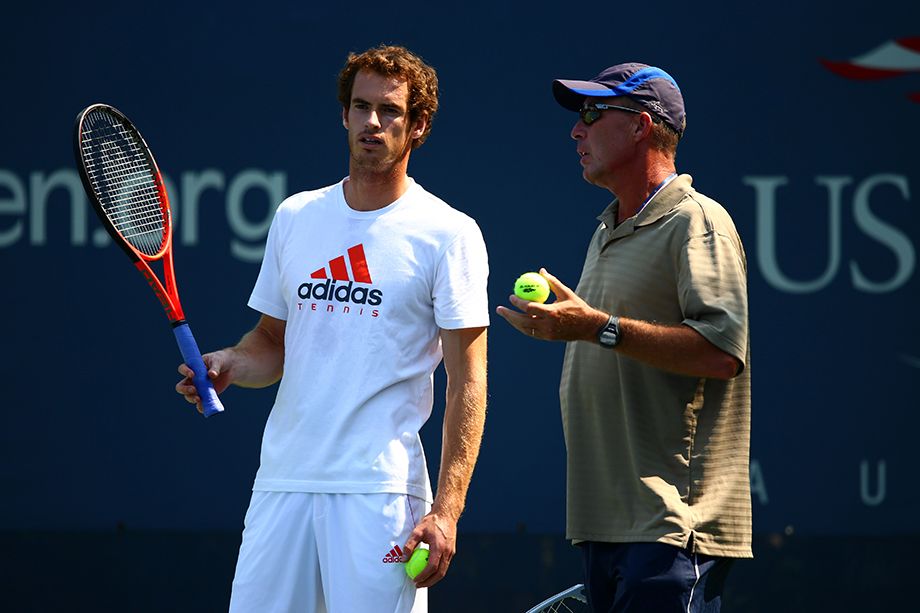 Энди Маррей и Иван Лендл на US Open — 2012