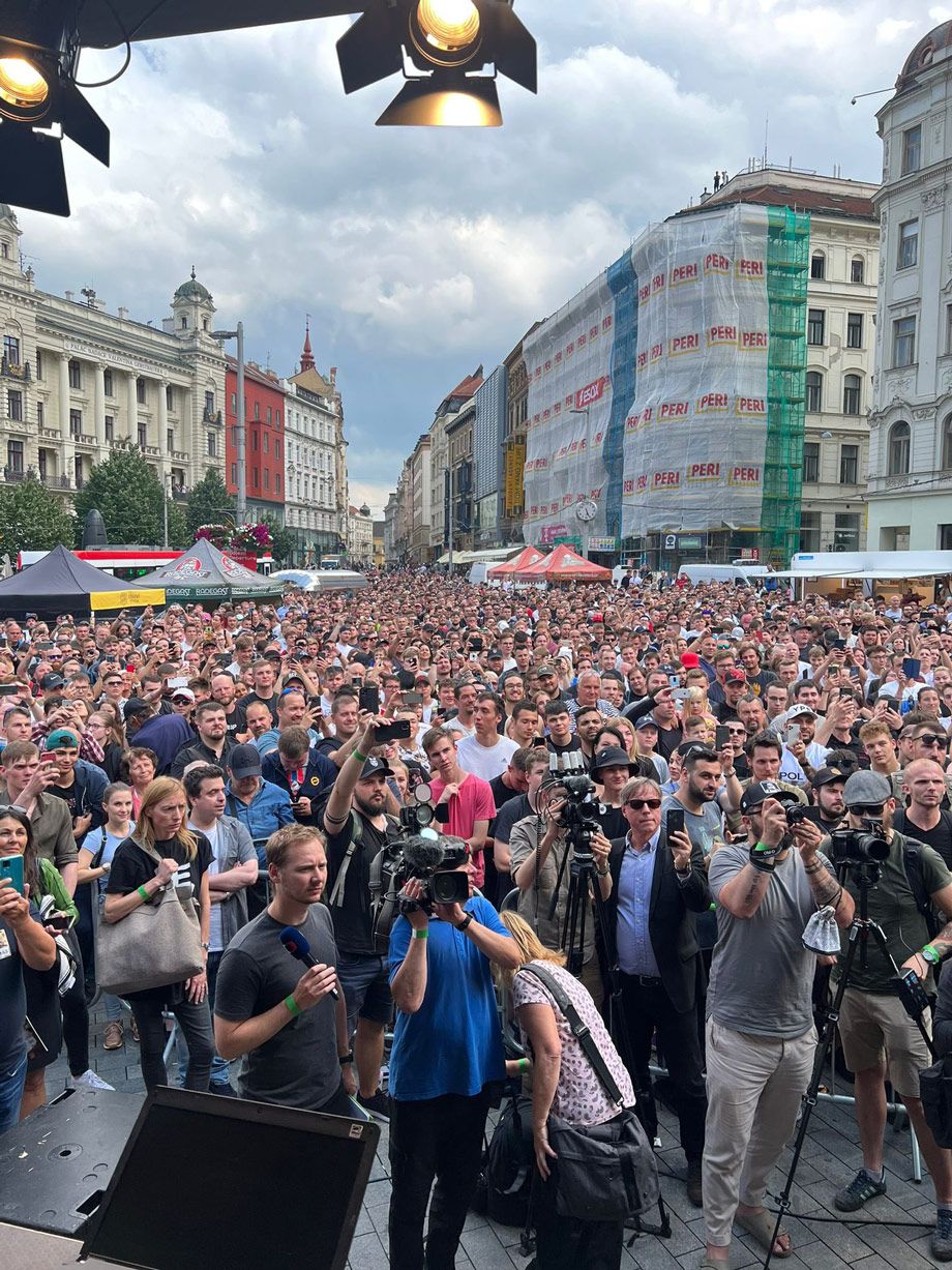 Чемпионский парад Иржи