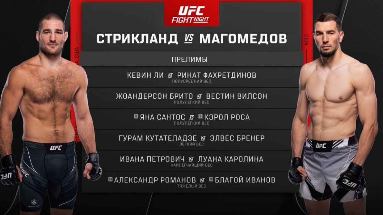 UFC: не подвёл только Фахретдинов. Разочаровывающий вечер в Вегасе