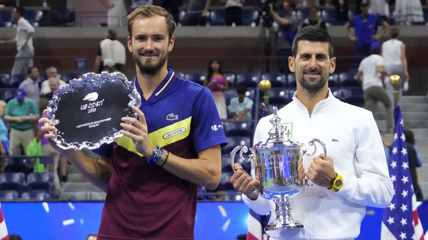 Джокович взял реванш у Медведева на US Open. Россиянин упустил шанс переломить ход финала