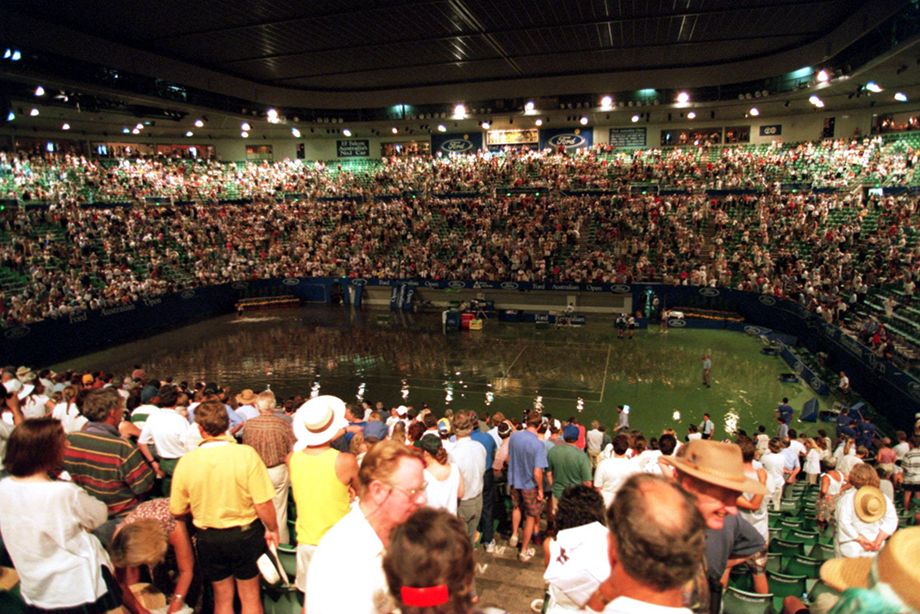 Затопление корта на Australian Open – 1995