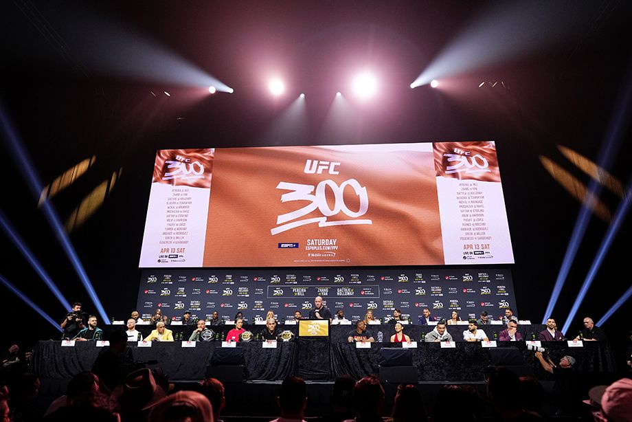 Пресс-конференция UFC 300