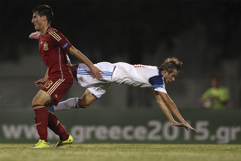 Борха Майораль и Александр Зуев на Евро U19