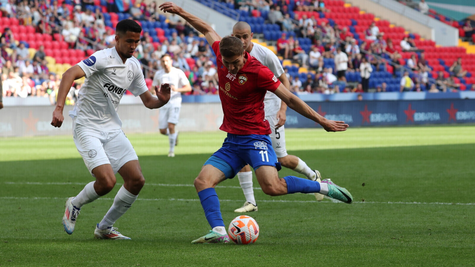 ЦСКА — Акрон — 1:0: Мусаев открыл счет на 49‑й минуте. Видео