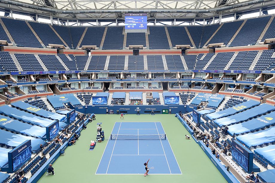 С 2020 года US Open проводится на более быстром харде