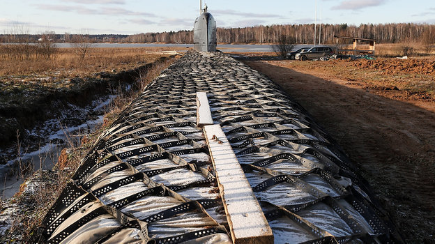 Декабрь 2019 года. Никульское. Подводная лодка К-19.