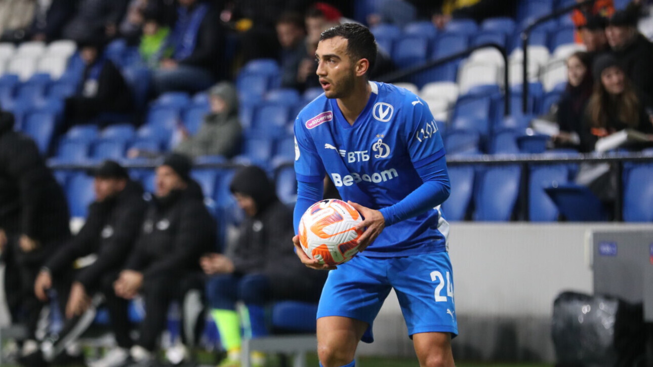 Динамо — Пари НН — 1:0. Чавес на 7‑й минуте открыл счет в матче РПЛ. Видео